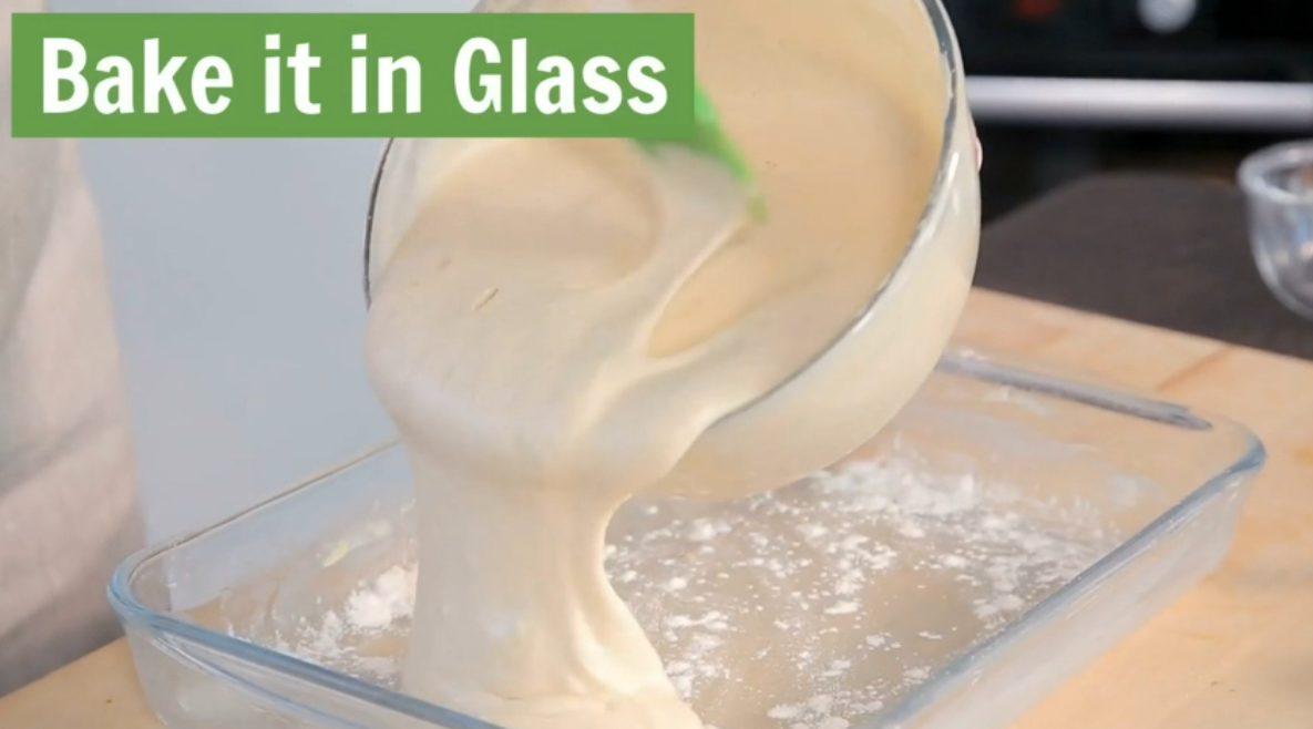 thumbnail video image 2 of Simax Casserole Dish with Lid Microwave & Oven Safe Clear Glass Cookware, 3.5 Quart, 2 of 8