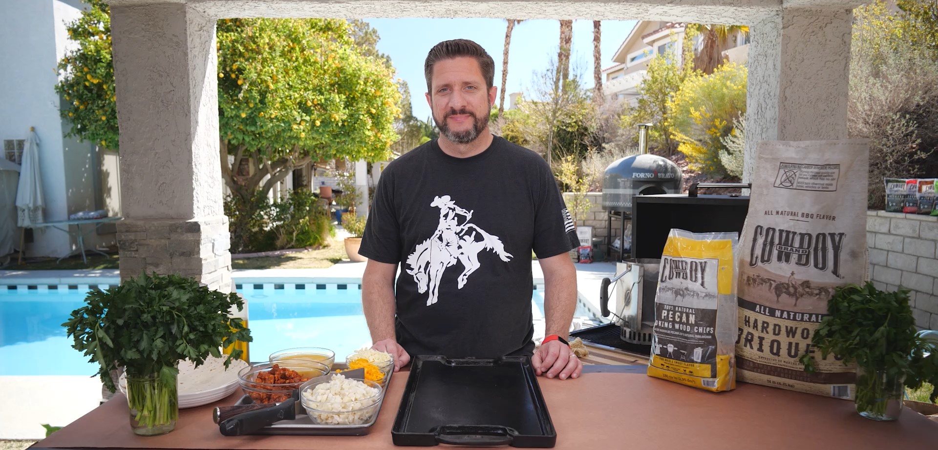 thumbnail video image 2 of Cowboy Brand 14 Pound Long Lasting Hardwood Charcoal Briquets, 2 of 11