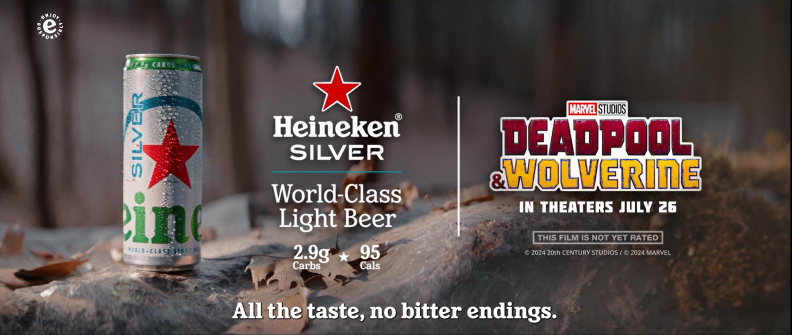 thumbnail video image 7 of Heineken Silver Lager Beer, Single 24 fl oz Can, 7 of 7