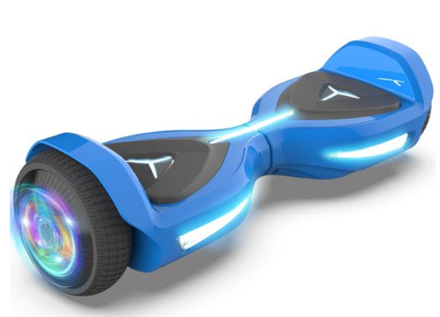thumbnail video image 2 of HOVERSTAR Bluetooth Hoverboard for Kids, LBW27 - Matt Color Self Balancing Scooter Built-in Wireless Speaker, LED Lights and Flashing Wheels, 2 of 6