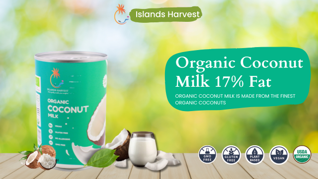 thumbnail video image 2 of Islands Harvest Organic Coconut Milk (22% Fat), 6 Pack - Vegan, Kosher, Halal, Non-GMO, USDA Organic, 2 of 11
