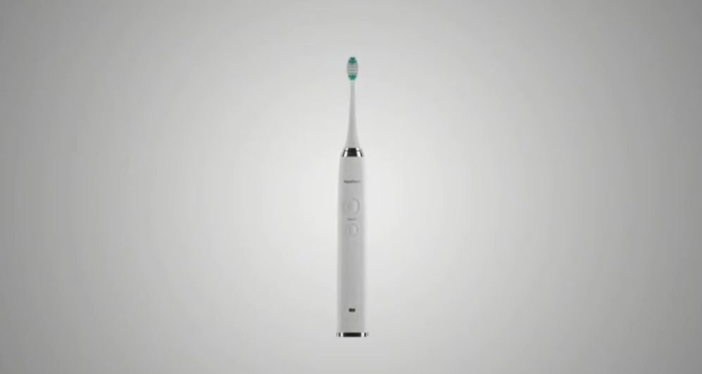 thumbnail video image 2 of AquaSonic Vibe Electric Toothbrush Set - ADA Accepted, Rechargeable, 4 Modes, Travel Case, 8 Brush Heads - Pink, 2 of 7