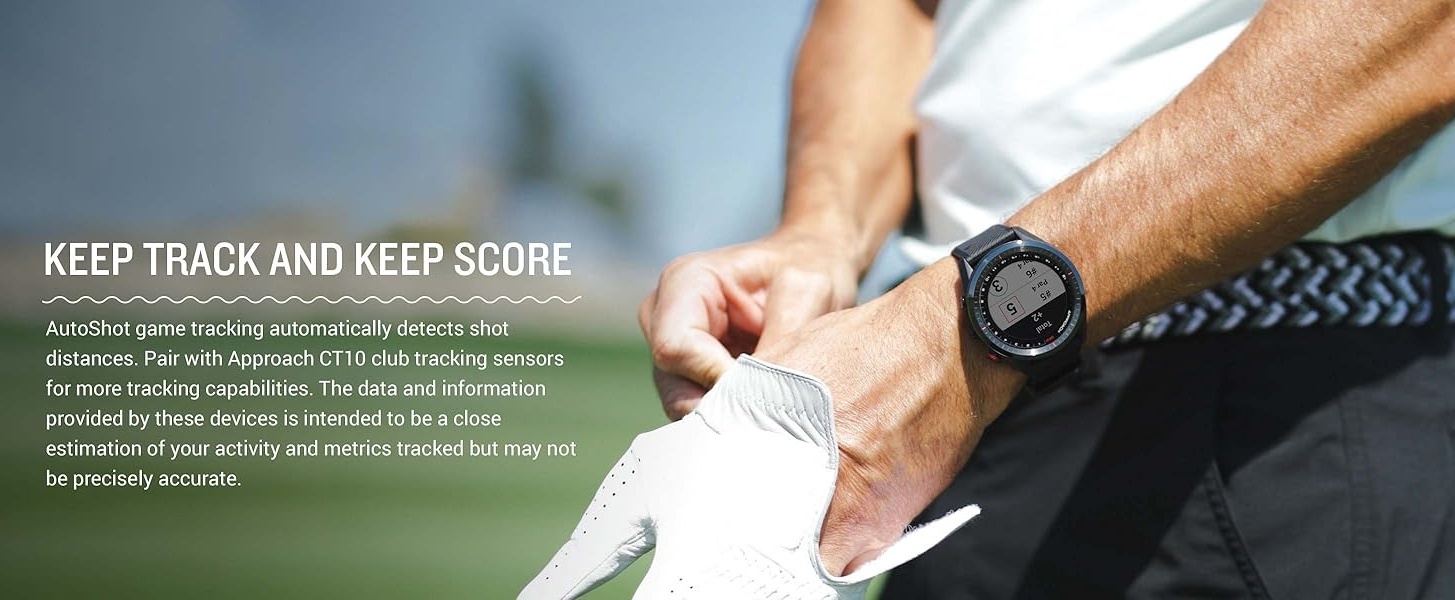 Garmin Approach S62 ＋ CT10 Amazon.com: Garmin Approach S62, Premium Golf GPS Watch