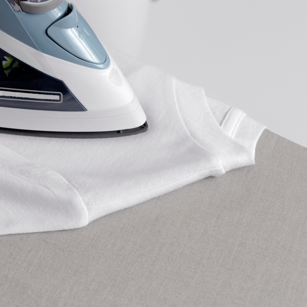 thumbnail video image 2 of GORILLA GRIP Scorch Resistant Ironing Board Cover, Silicone Coating, Hook and Loop Fastener Strap, Linen, 2 of 10