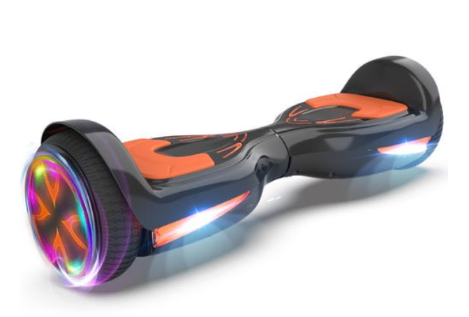 thumbnail video image 2 of Bluetooth Hoverboard with Pearl Skin, 6.5" Self Balancing Scooter with Wireless Speaker for Music, with LED Light up Pedal and Wheels for Fun, 2 of 8