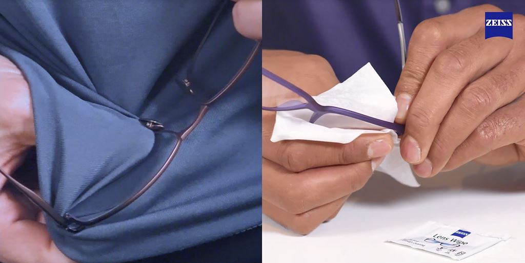 thumbnail video image 3 of ZEISS Gentle and Thorough Cleaning Eyeglass Lens Cleaner Wipes, 50 Count, 3 of 10