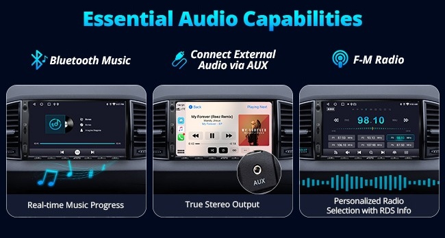 ATOTO 7inch Car Stereo Android Double Din Car Audio, 2G+32G ATOTO 7inch Car Stereo Android Double Din Car Audio, 2G+32G
