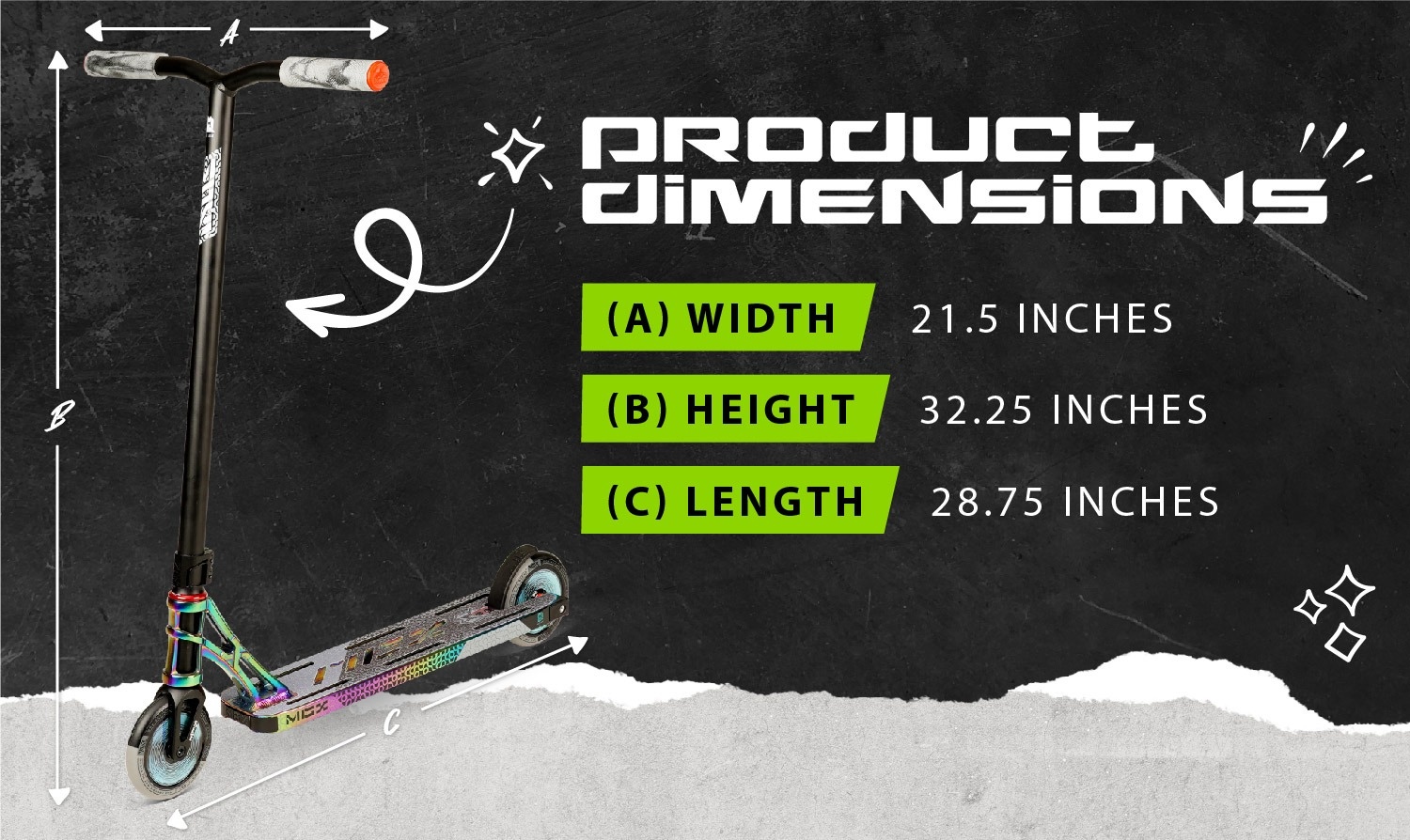Madd Gear MGX P2 Pro Scooter Complete - Stunt Scooter for