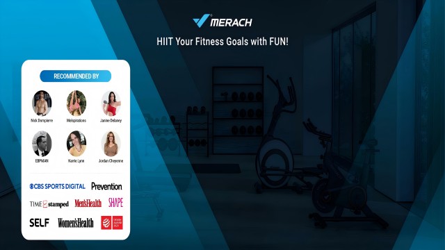 MERACH Self-Powered Elliptical Machine, 16 Levels Smart Resistance