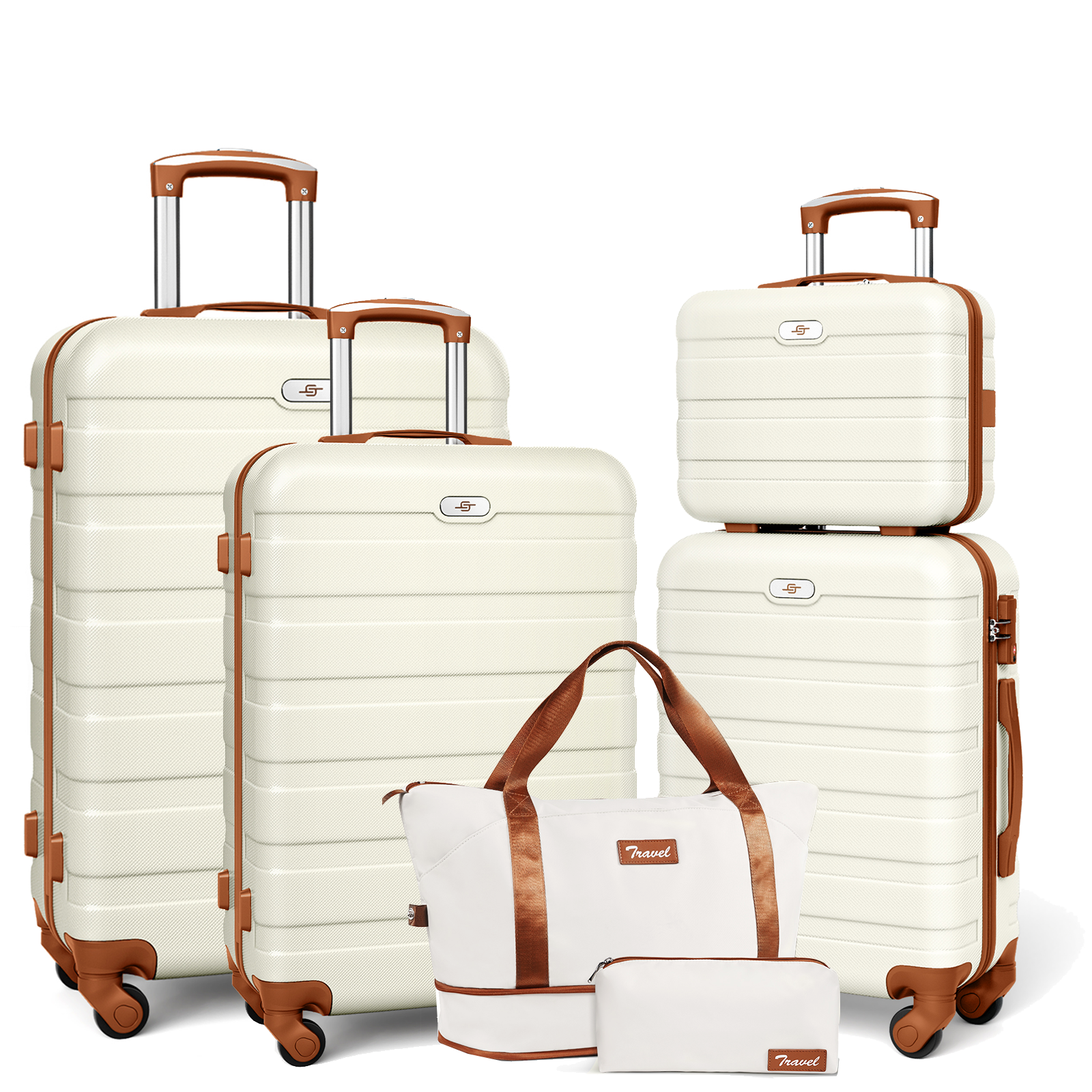 2-Piece Hardside Luggage Set 20/28