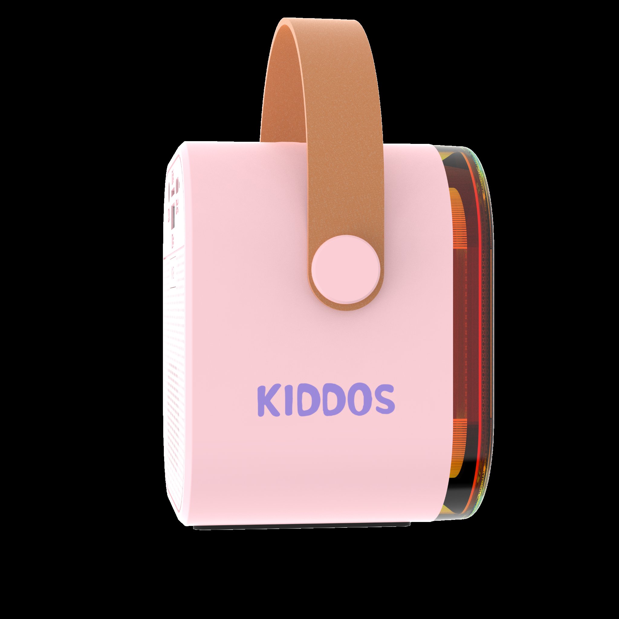 Kiddos LED Mini Karaoke Machine, Bluetooth Speaker with 2 Wireless