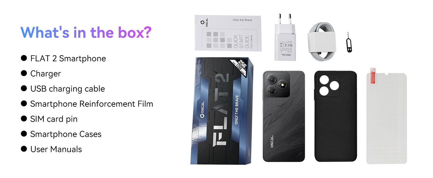 OSCAL Android Phones Unlocked for T-Mobile, Flat 2 Android