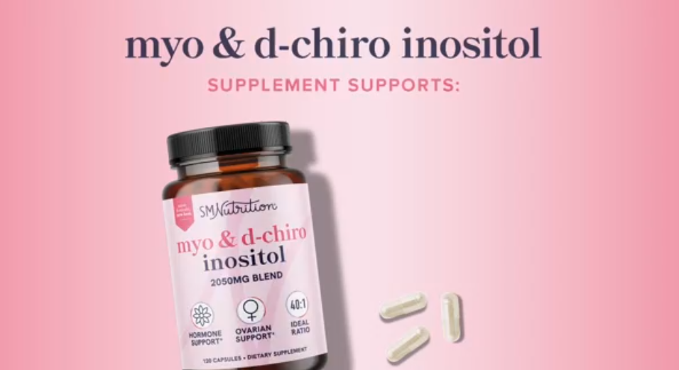thumbnail video image 2 of Myo-Inositol & D-Chiro Inositol Hormone Balance Supplement, 240 Ct, 2 of 11