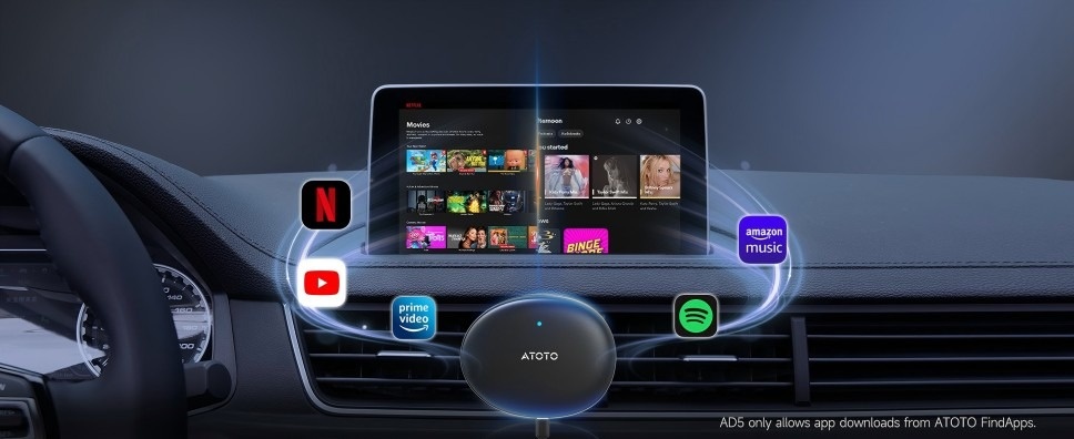 ATOTO CarPlay AI Box Gen2 AI Smart Box Wireless CarPlay & Android