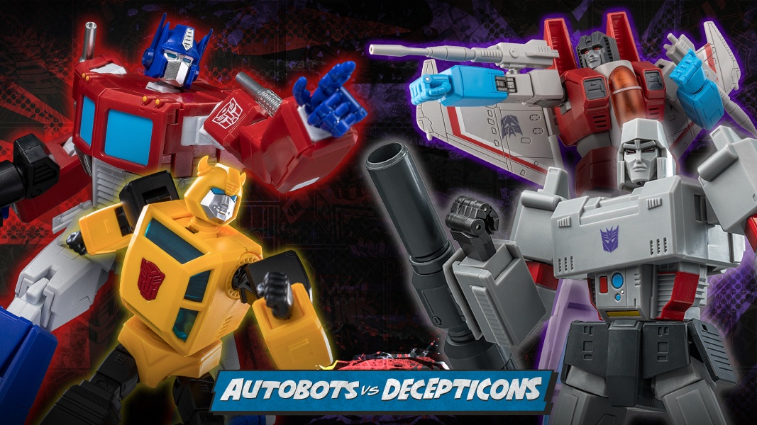 Action Figure YOLOPARK Transformers G1 Starscream – 19 Cm – Altamente Mobile Con Armamenti E Luci LED – Collezione 40° Anniversario