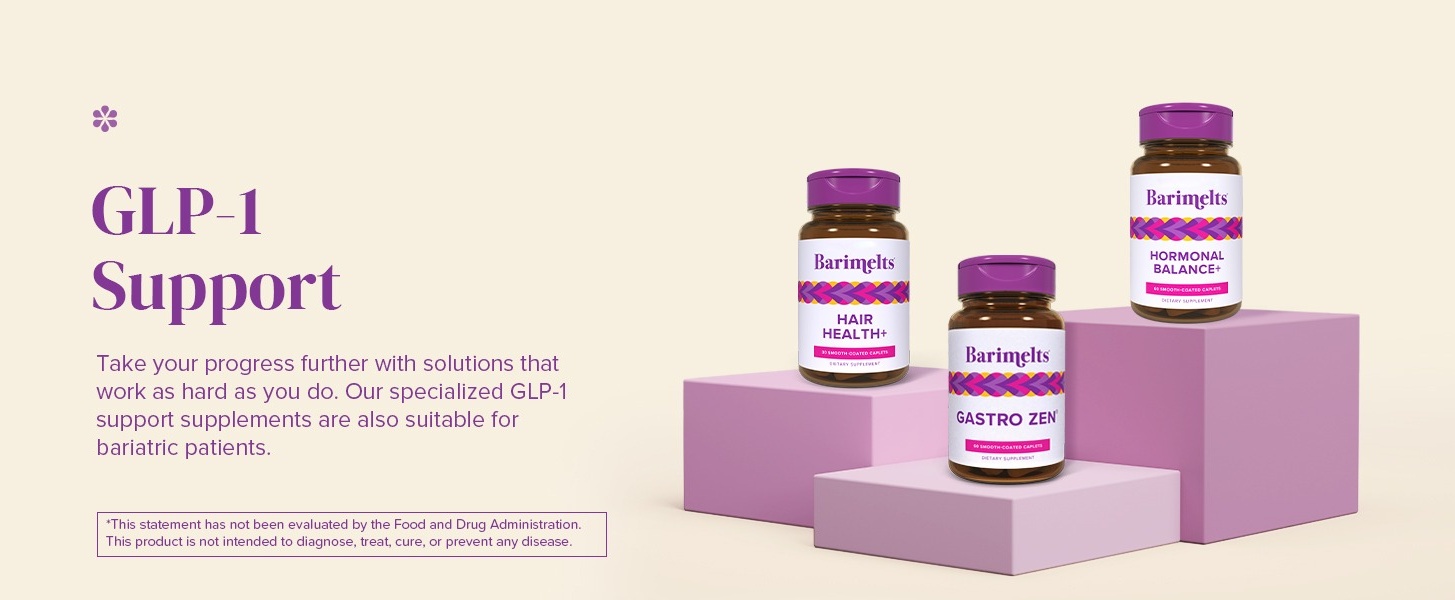 glp 1 hair loss supplements Barimelts Hair Health+ Bariatric Hair Growth Supplement with AnaGain Nu and  Keratin, 30 caplets