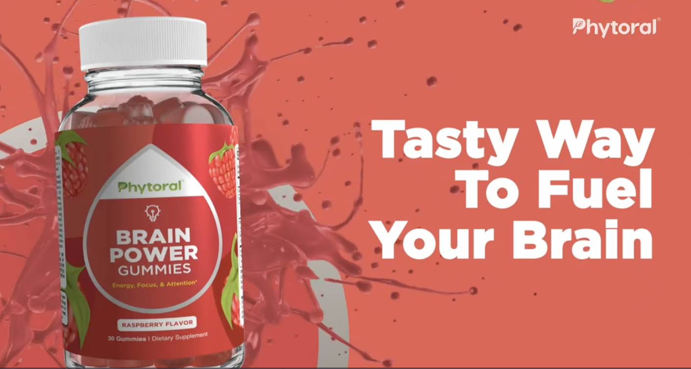 thumbnail video image 2 of Phytoral Vitamin B12 Gummies for Adults - Vitamin B12 1000 mcg Chewable Gums for Energy & Mood Support Immune & Nerves Health - Non-GMO & Gluten Free Supplement for Women & Men - 90 Count, 2 of 9