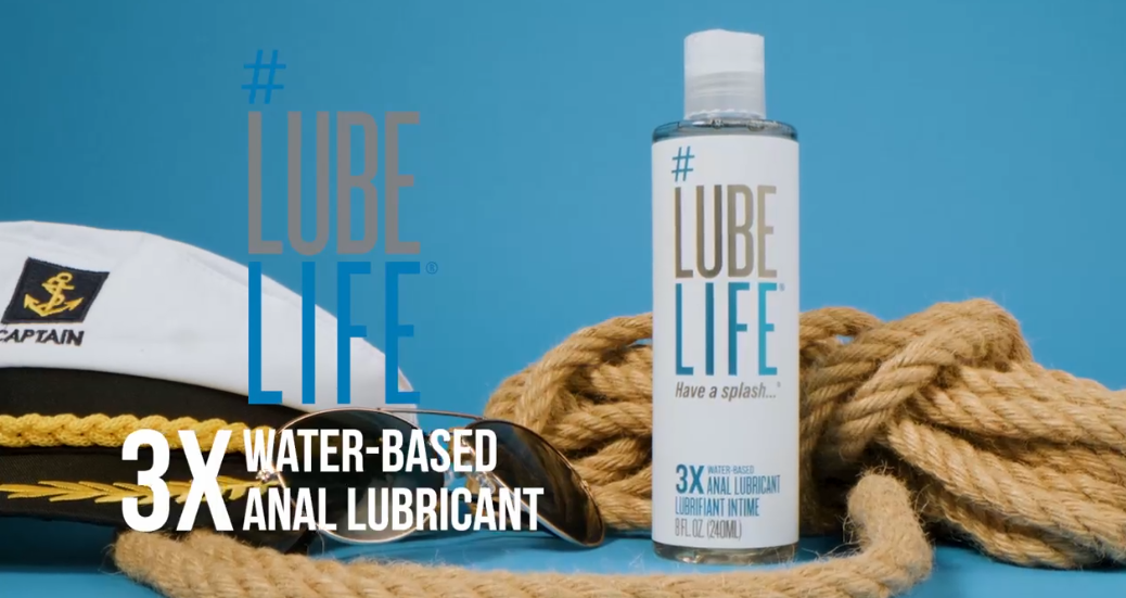 Lube Life, Anal Lube, 8 fl oz, Extra Thick Water-Based Lubricant - Walmart .com