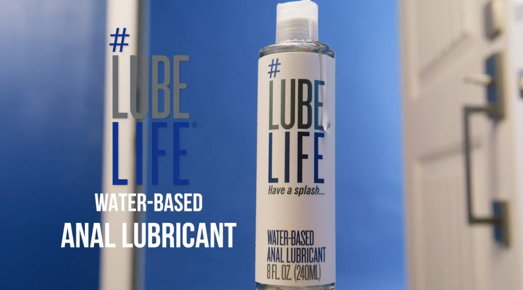 water-based anal lubricant Lube Life, Anal Lube, 8 fl oz, Extra Thick Water-Based Lubricant