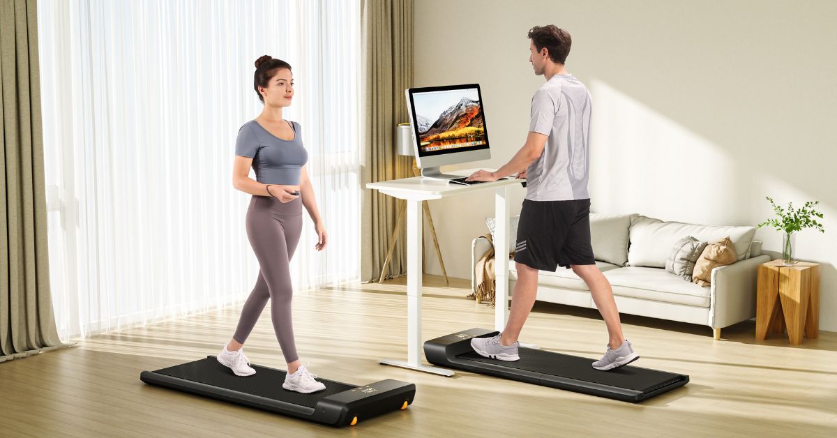 WalkingPad A1Pro Under Desk Portable Treadmill Double Folding for