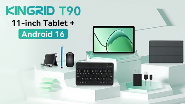 Android Tablet, 11 inch Android 16 Tablet, 8000mAh, 24GB RAM 128GB