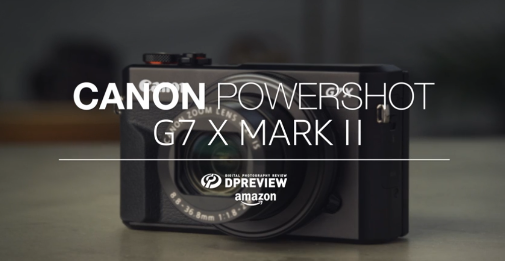 Canon PowerShot G7X Mark II Compact Camera, WiFi, Photo Bundle, 2x