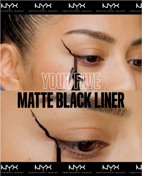 thumbnail video image 2 of NYX Professional Makeup Vivid Matte Liquid Liner, Smear-Resistant Eyeliner with Precise Tip, White, 2 of 12