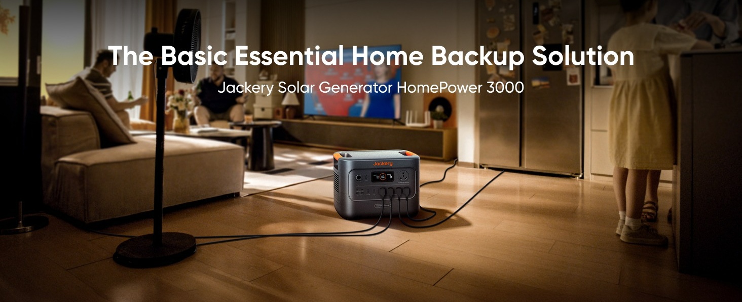 Jackery HomePower 3000 Portable Power Station, Essential 3070Wh Home Backup  with 3600W (Surge 7200W) Output for Power Outage, Emergencies, and RV Use -  Walmart.com