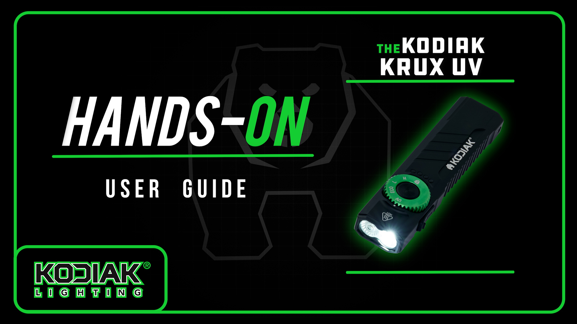 Kodiak Krux 1200-Lumen LED Work Light, USB-C Rechargeable Portable