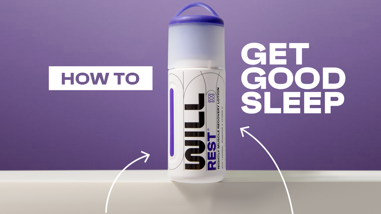 thumbnail video image 2 of WILL PERFORM REST Nightly Muscle Recovery Lotion, 2 of 8