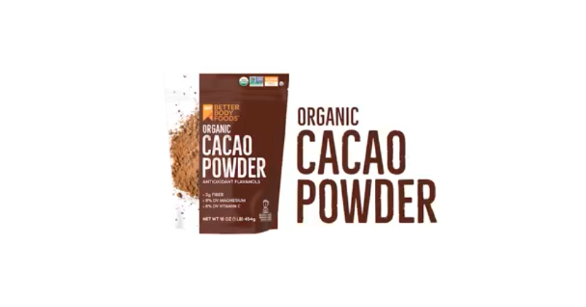 thumbnail video image 2 of BetterBody Foods Organic Cacao Powder, Gluten-Free, 16 oz, 2 of 9