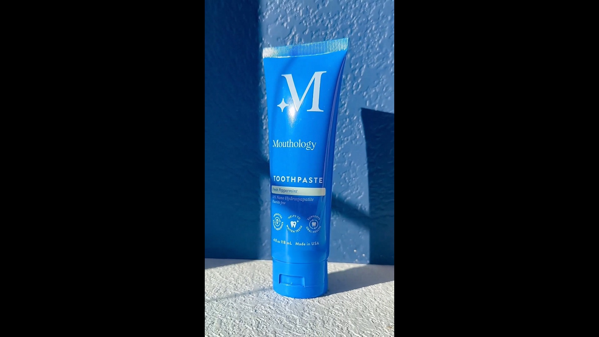 thumbnail video image 2 of Mouthology Hydroxyapatite Kids Toothpaste Fluoride Free with Xylitol, Non Toxic Fluoride Free Toothpaste for Kids, All Ages (1-3), (3-6) & (6-12), Watermelon, 4oz, 2 of 10