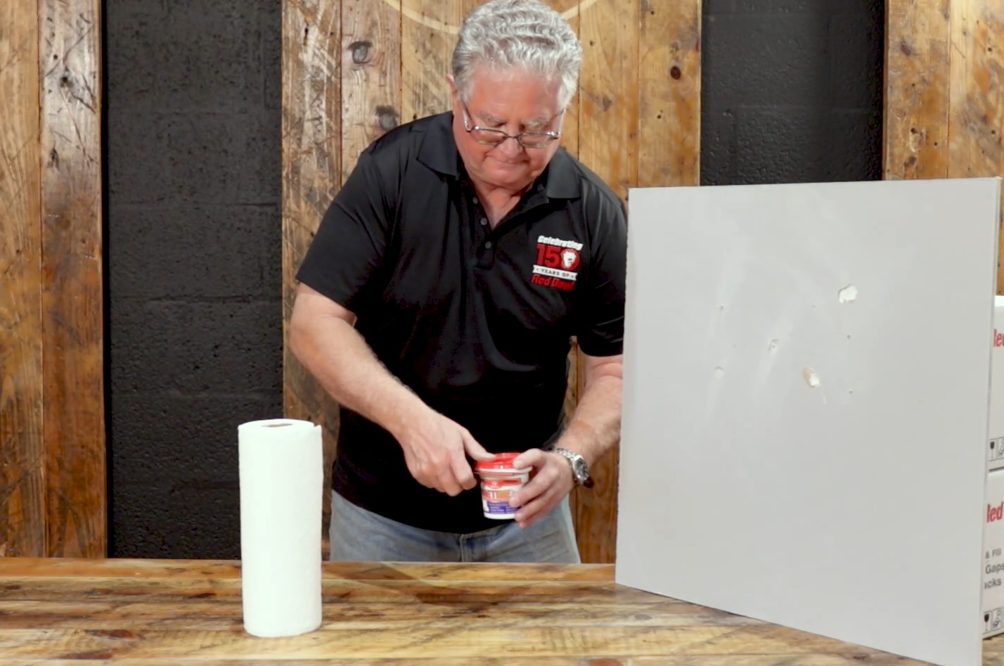 3 pack) Red Devil ONETIME® Lightweight Spackling Wall Filler 8 oz