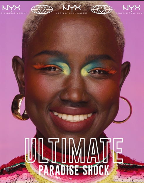 NYX Professional Makeup Ultimate Color Palette, Paradise Shock