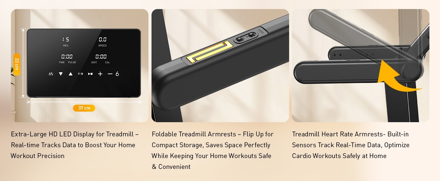 FT60 Portable Folding Treadmill - buyglobal.com