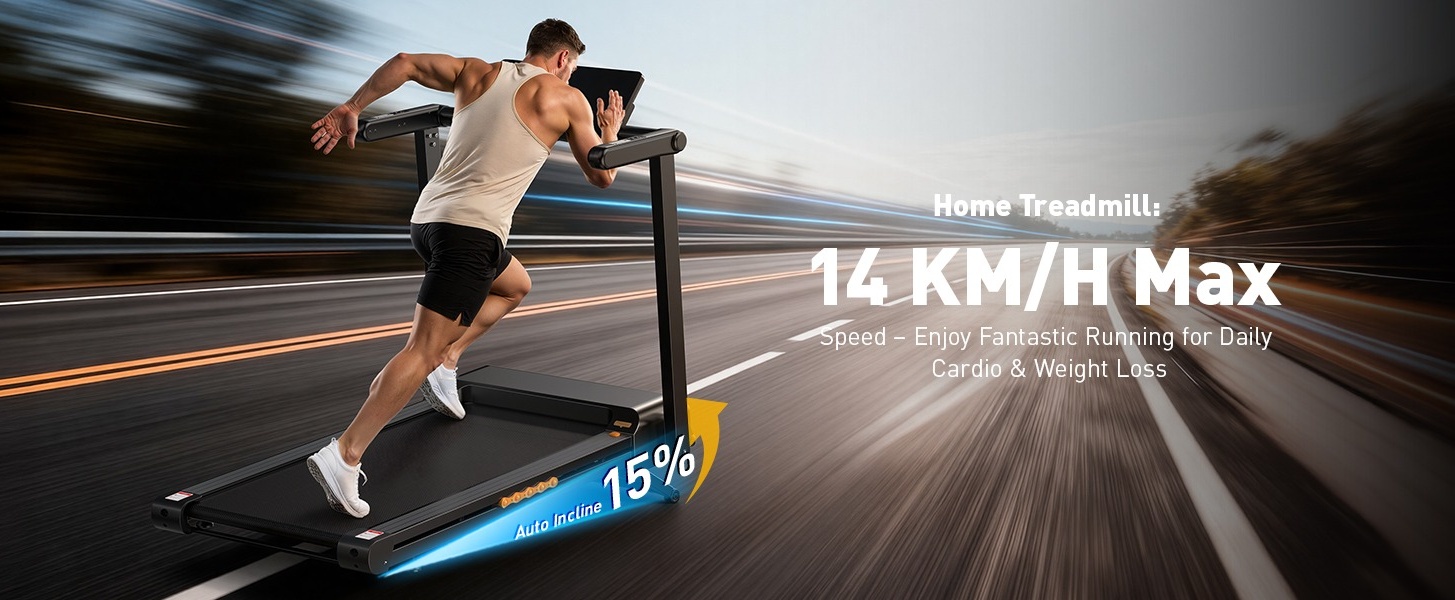 FT60 Portable Folding Treadmill - buyglobal.com
