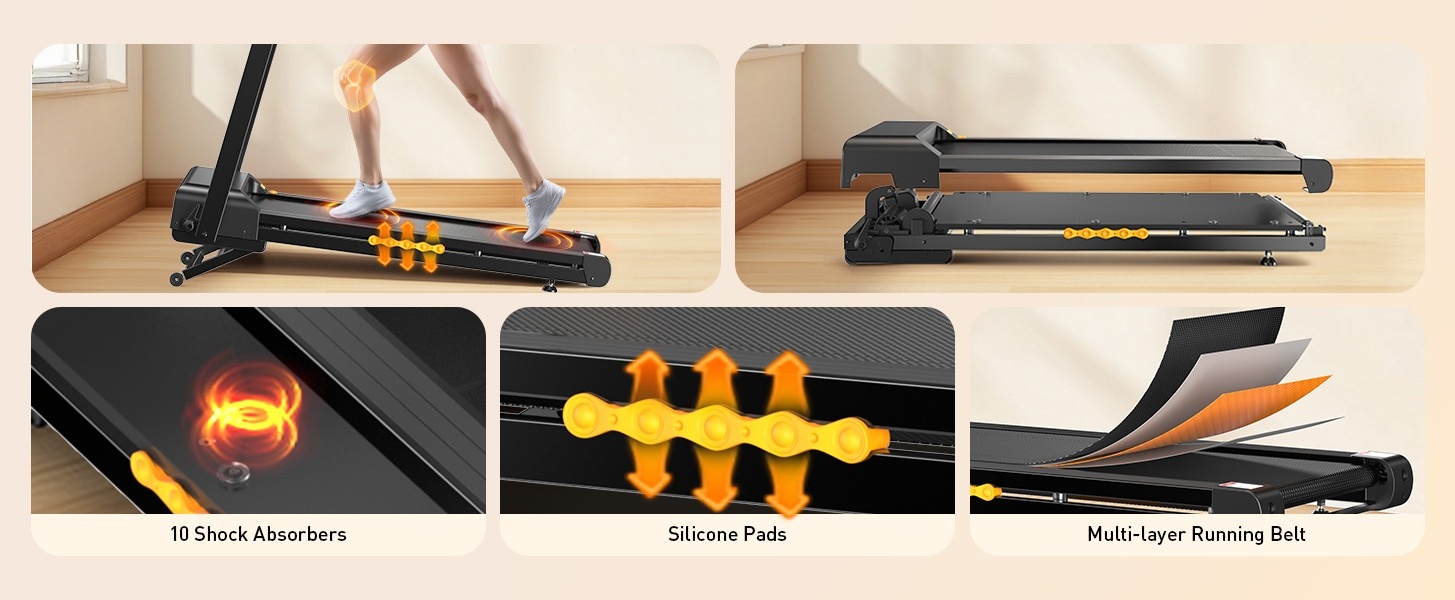FT60 Portable Folding Treadmill - buyglobal.com