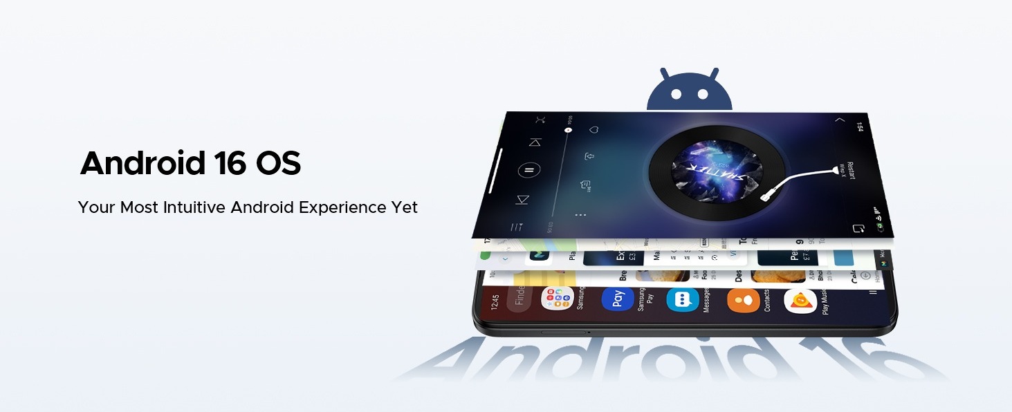 DOOGEE Note 56 Pro Android 16 Phone Unlock,32GB+128GB/2TB Android