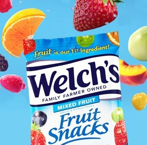 Welch's Fruit Snacks, Berries N Cherries, Family Multipack