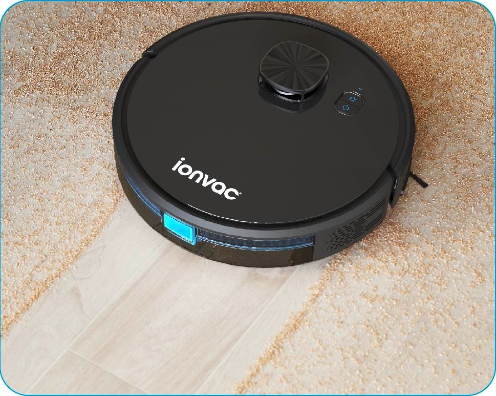 Ionvac OptiMax LiDAR Robovac, Multi-Surface Pet-Friendly Laser