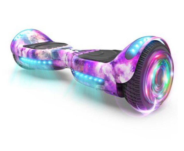 Hoverstar Flash Wheel Hover board 6.5 In. Bluetooth Speaker with 