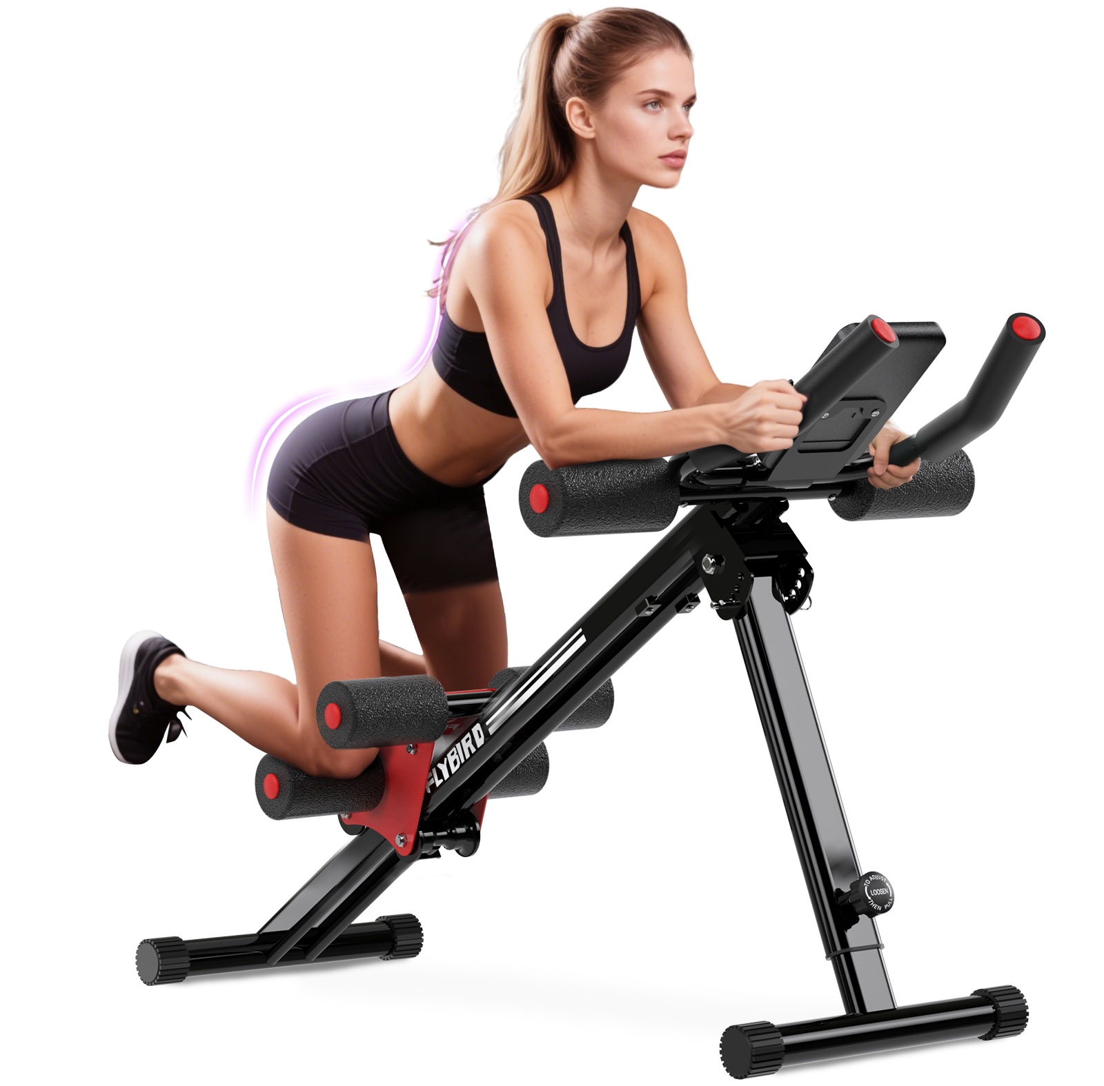45枚セットAFBB Asian Body Building Fitness FLYBIRD Ab Workout Equipment, Full Body Strength Training