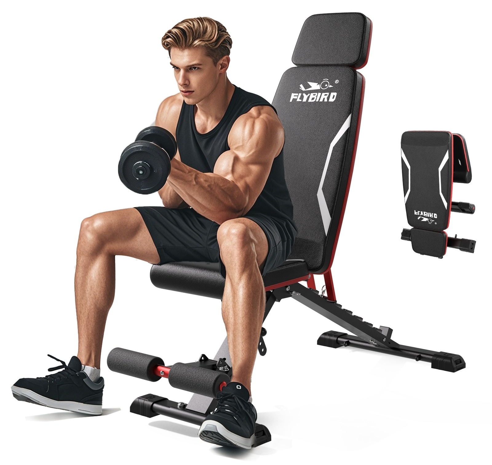 FLYBIRD Ab Workout Equipment, Full Body Strength Training