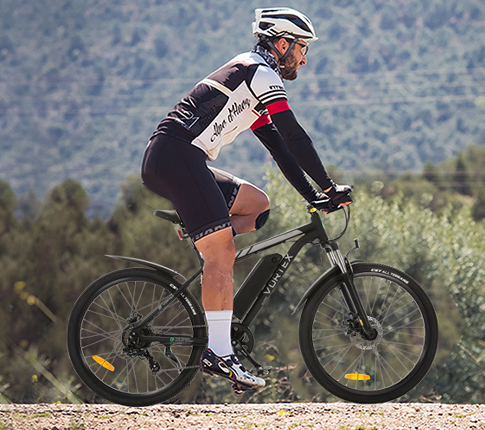 Ecotric Vortex Electric Bike 26In 36V UL 350W 12.5AH, 7