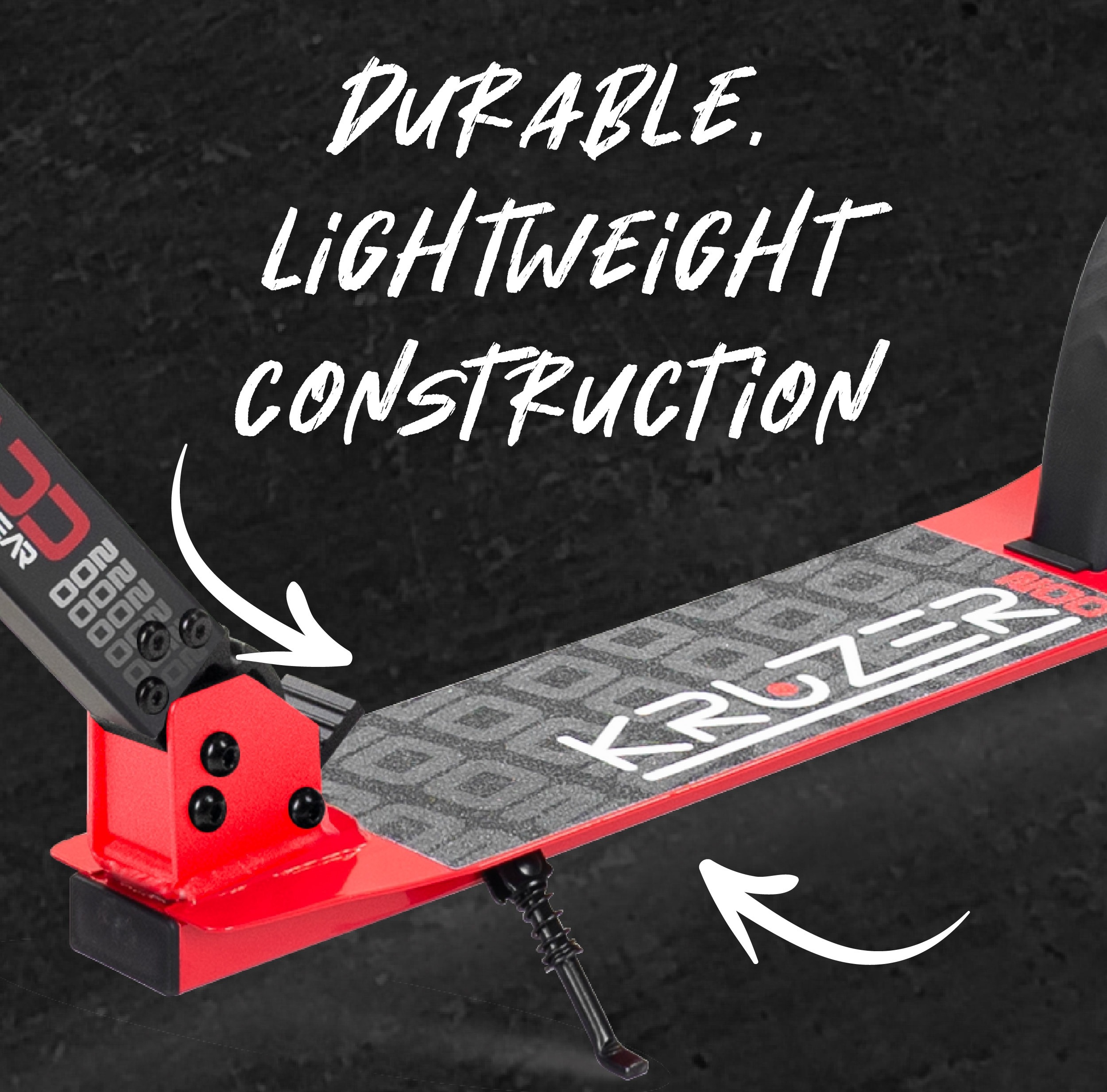 Madd Gear Carve Kruzer 200mm Commuter Scooter - Easy Folding