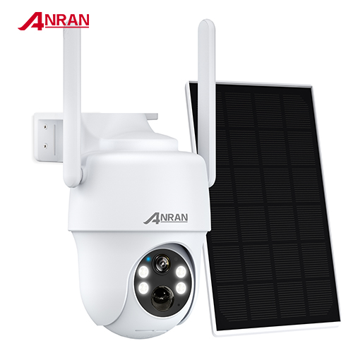 ANRAN WIFI カメラ3台付き ANRAN 3/4G LTE Cellular Security Camera Outdoor Wireless, 2K