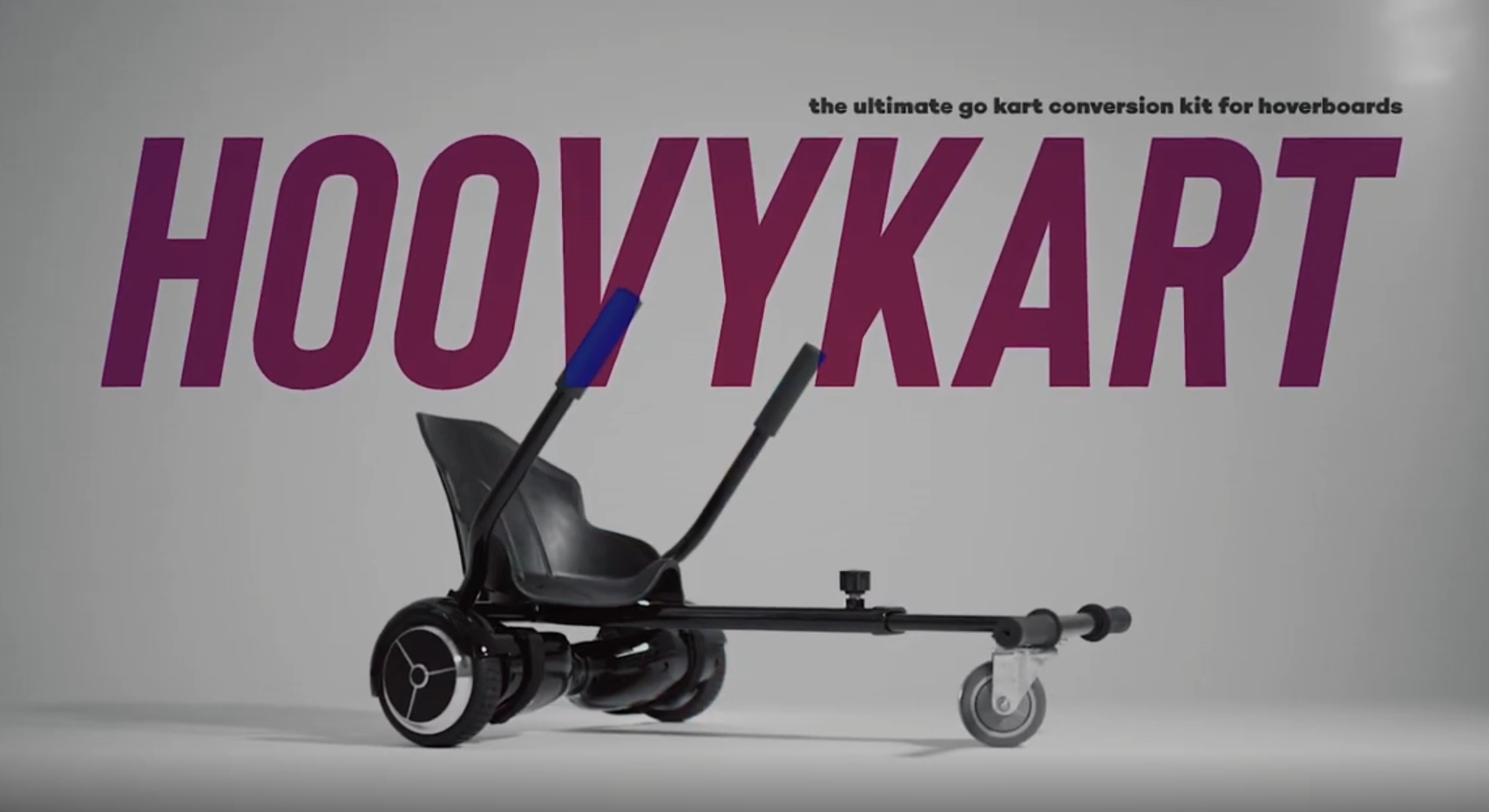 HoovyKart Hoverboard Go Kart Conversion Kit, Seat Attachment