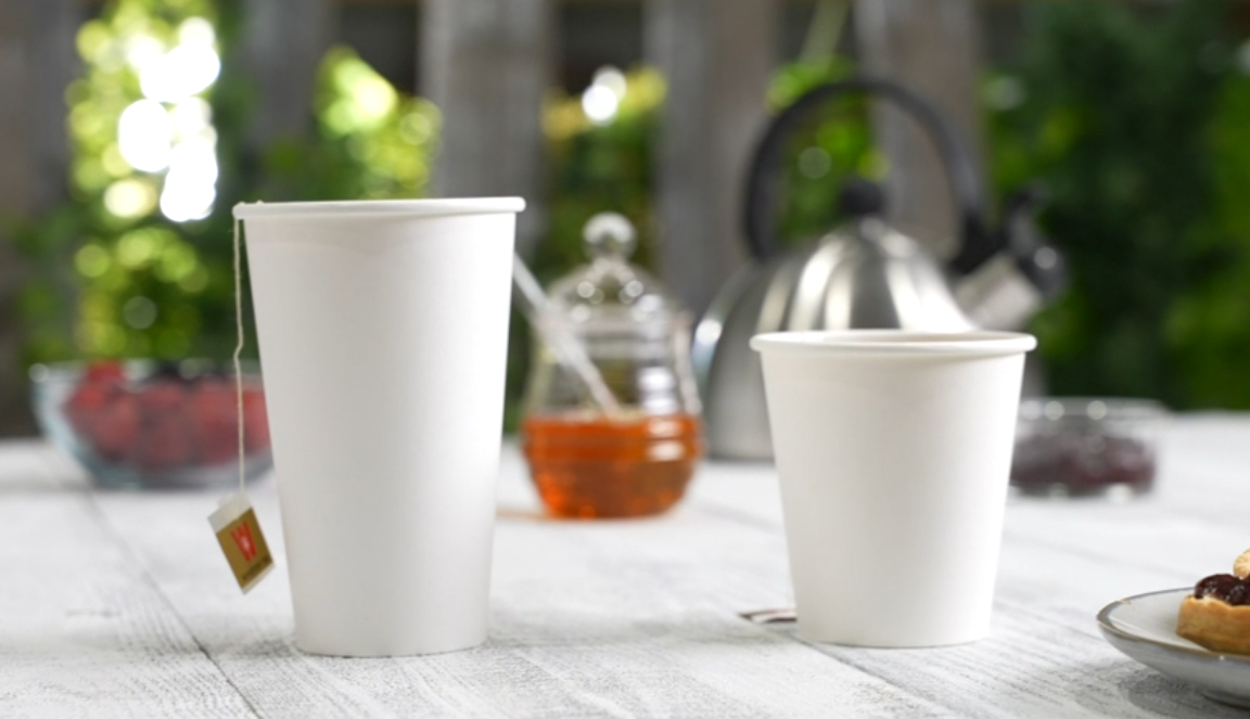 GUSTO Small Paper Cups 3 Oz Disposable Cups for Espresso, Medicine, 600-Pack