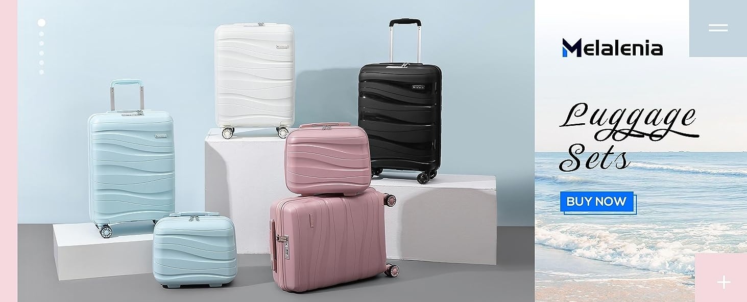 Joyway Front Opening Cover Carry-on Luggage Side Hooks TSA Lock