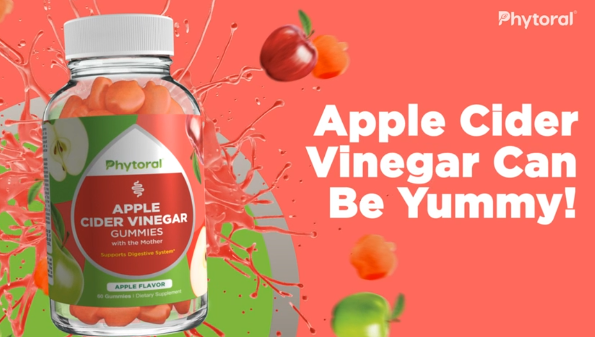 thumbnail video image 2 of Apple Cider Vinegar Gummies with the Mother - ACV Gummies with Mother for Adults for Immune Support Digestion Gut Health and Energy Support Supplement - Apple Cider Vinegar Gummy Vitamins for Adults, 2 of 10